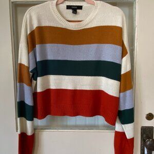 Long sleeve crop sweater